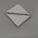 Rabenda 12 Pcs Rug Tape, Non Slip Rug Pads Grippers for Hardwood Floors and Tiles, Reusable Carpet Tape for Area Rugs, Double-Sided Adhesive Rug Stickers Keep Corners Flat (Black)