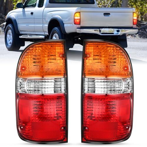 Nilight Taillight Assembly Compatible with 2001 2002 2003 2004 Toyota Tacoma Rear Tail Light Lamp Replacement OE Style Driver and Passenger Side, Pack of One