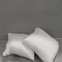 MIULEE Pack of 2 16x16 Outdoor Pillow Inserts, Outdoor Throw Pillows Water-Resistant Decorative Premium Square Pillow Stuffer Sham for Porch Swing Couch Sofa Cushion Patio Furniture