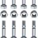 Heavy-Duty Shear Pin Kit Fits for 707555 for Briggs & Stratton & Craftsman 24"/27" Dual-Stage Snow Throwers 8-Pack Shear Pins