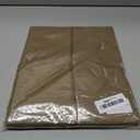Rectangle Table Cloth, Waterproof Vinyl Tablecloth with Flannel Backing, Wipeable Reusable Rectangular Plastic Tablecloths for Dining, Camping, Indoor and Outdoor (Dark Coffee, 52" x 70")
