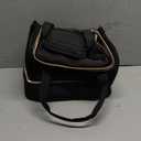 Yarwo Nail Polish Organizer Case Holds 72 Bottles (15ml/0.5 fl.oz), Detachable 3 Layers Nail Polish Storage Bag with Removable dividers for Nail Lamp and Nail Art Manicure Tools, Black (Bag Only)