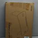 Laptop Bed Desk, Foldable Lap Desk, Portable Lap Table, Laptop Stand with Cup Holder & Tablet Slot & Lifting Handle for Working Writing Drawing & Eating - Wood