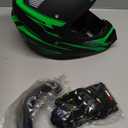 ATV Helmet,Youth Kids Motocross Helmet, 4 Wheeler Dirt Bike Street Riding Helmets Meeting DOT FMVSS 218 (Small, Light Green)