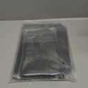 Kigeli 2 Pcs Small Makeup Bag Set for Purse PU Leather Cosmetic Bag Makeup Travel Toiletry Pouch Aesthetic Preppy Organizer Storage Pouch Gift for Teacher Mother Day Women (Black)