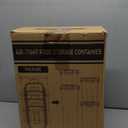 PRAKI Airtight Food Storage Containers Set with Lids - 24 PCS, BPA Free Kitchen and Pantry Organization, Plastic Leak-proof Canisters for Cereal Flour & Sugar - Labels & Marker (Black)