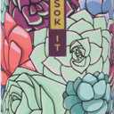 Sok It CanSok Sleeve for Beer & Soda Insulated Neoprene Cover (Succulents, 12oz Slim Can Sleeve)