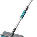 DSV Standard Car Wash Brush with 50'' Long Handle, Car Cleaning Brush with Hose Attachment, Car Brushes for Washing 10'' Soft Bristles for Scratch-Free Cleaning Auto, Truck, Boat, Floor and More