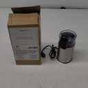 Amazon Basics Electric Coffee Grinder, Coffee Bean and Spice Grinder, With Heavy-Duty Stainless Steel Grind Blades