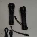 KINGCAESAR Flashlights High Lumens Rechargeable, 2 Pack 90,000 Lumens Super Bright Flashlight, 5 Modes LED Flashlight, IPX7 Waterproof Powerful Flash Light for Home, Outdoor Activities