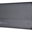 Helix 10,000 mAh Power Bank with Dual USB-A Ports - Black