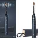Philips Sonicare DiamondClean 9900 Prestige Electric Toothbrush - with SenseIQ Technology and Advanced AI App, 5 Brushing Modes, 3 Intensity Levels, Charging Travel Case, Midnight Blue, Model HX9990/ 12