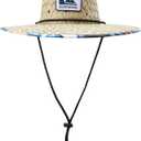 Quiksilver Men's Back Scratcher Sun Protection Hat (Large-X-Large, Antique White)