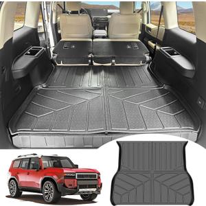 Cargo Liner Fit for 2024 2025 Toyota Land Cruiser Prado 250 LC250 Cargo Mat Trunk Mat Trunk Floor Liners for 2024 2025 Toyota Land Cruiser 250 (Cargo Mat)