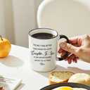 Jogskeor The Only Thing Better Than Having You As My Daughter in Law Gifts Coffee Mug, Mothers Day Birthday Christmas Gifts for Daughter in Law (White)