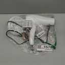 Conair Double Ceramic Hair Dryer with Diffuser | Blow Dryer with Ionic Conditioning | Includes Diffuser and Concentrator | White