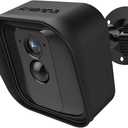 Frienda Black 360 Degree Adjustable Wall Mount Bracket and Silicone Protective Skin for Blink Xt Indoor Outdoor Security Camera(1,Black)