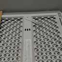 MYPET Universal Pet Gate: 26 - 42 Wide Dog Gate for Doorways with Pressure Fit or Swinging Door Hardware Mounting Types Included: 26" Tall; Gray