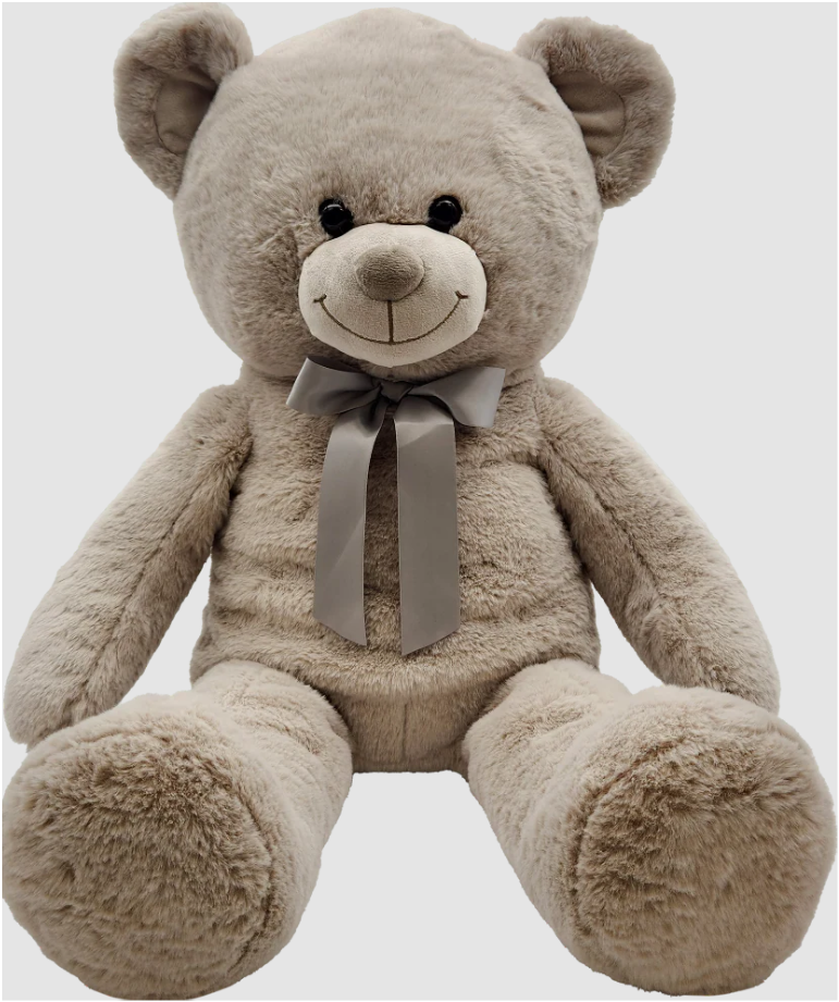 HH Jumbo Bear Plush Grey 36inch