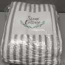 Stone Cottage - Queen Quilt Set with Shams, Cotton, Reversible, Full/Queen
