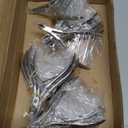 Chumia 20 Pcs Cuticle Trimmer Stainless Steel Cuticle Nippers, Nail Edge Cutter Clippers Dead Skin Trimmer Pointed Pedicure Manicure Nipper Remover Care Tools Bulk for Fingernails Toenails(Silver)