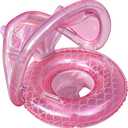ZEYGLXC 2023 New Mermaid Baby Swimming Pool Floats,Inflatable Pool Swim Ring with Seat and Handle for Babies Toddlers Infant Training Summer