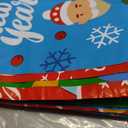 GuassLee 6pcs Large Christmas Gift Bag for Presents Jumbo Plastic Goody Bag Giant Gift Bag Assorted Size 49"X35.5" and 36.4 X 34.5 with Gift Tag Card for Christmas Big Gift Wrapping Bag