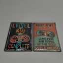 LANOLULANOLU Tin Sign, Metal Sign, Decorations 12x8, 2 Packs