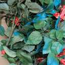 Nearly Natural 20 Hibiscus (Set of 4) Artificial Plant, Red