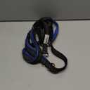 No Pull Dog Leash for Large Dogs  6ft Highly Reflective Bungee, Heavy Duty Leash for Large Dogs, 4 Padded Handles, Strong Carabiner Clip & Rings, Includes Poop Bag Holder & Treat Pouch (Royal Blue)