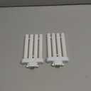 24 Nha&FACA FML27 Fluorescent Light Bulbs FML Lamp 27 Watt Replacement Grow Light Bulbs, Energy Efficient FML Lamp for Desk, Office, Reading, and Study Lamps  GX10Q-4 Base, Daylight 6500K (Pack 2)