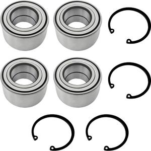 Front Rear Heavy Duty Wheel Bearing For Yamaha Grizzly 550 2009-2014 Grizzly 660 2003-2008 Grizzly 700 2007-2023 Kodiak 700 2016-2023 Kodiak 450 2018-2023