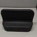 Car Cup Holder, Auto Front Seat Organizer, Multifunctional Cup Drink Holders with PU Leather Cover, Gap Filler Storage Box Coin Console Side Pocket Cell Mobile Phone Holder (Black)