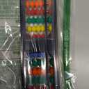 Plastic Colorful Beads Abacus Soroban, 13 Column Chinese Abacus Japanese Soroban Calculator Kid's Counting Tool