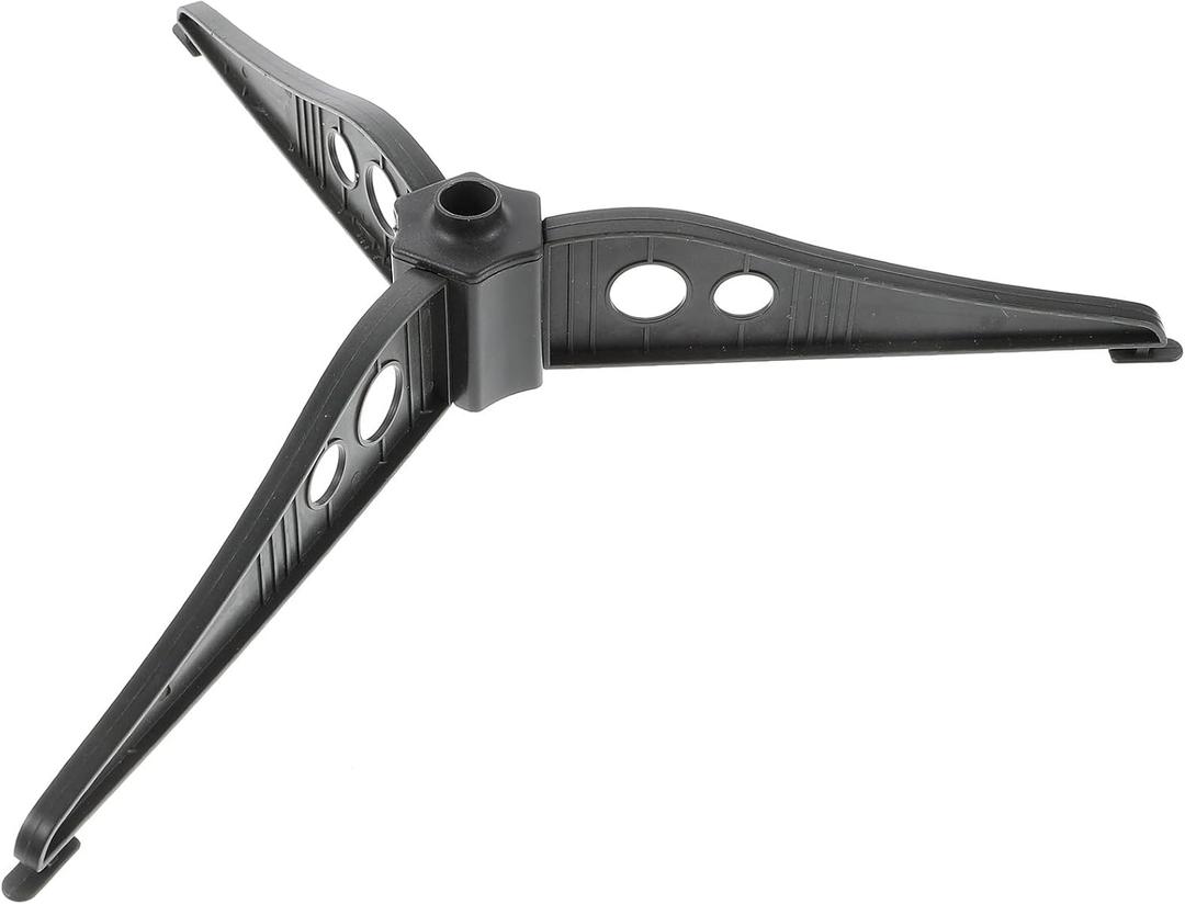 BESPORTBLE Christmas Tree Stand Base Small Plastic XmasTree Holder Artificial Tree Stand Replacement for Christmas Home & Office Decor, 0.8cm Hole Diamete