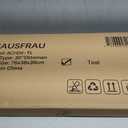 HAUSFRAU Ottoman with Storage Bench Folding Foot Rest Stool Teal