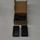 4 PCS Hanging Aquarium Planter Cups, Aquatic Plants Holder, Aquarium Planter Cup, Aquarium Decorations Plants Pot and Fish Tank Plants Pot for Live Aquarium Decor (Black-4 PCS) (4 PCS)