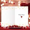 5 x Cute Valentines Day Card  Romantic Valentine Gift for Him or Her  Sweet Love Card for Boyfriend, Girlfriend, Husband, or Wife (SK-042)