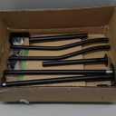 Speaker Stands Pair for Samsung HW-Q990C HW-Q990D Rear Speaker Stand with Wall Mount - Height Adjustable Speaker Floor Stands for Q Series Samsung Speaker Stands Pair with Keyhole or Thread Hole