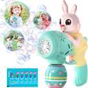 Easter Basket Stuffers Rabbit Bubble Toys for Toddlers,Easter Egg Fillers,Outdoor Activities for Kids,Birthday Party Toys Gifts for Ages 3 4 5 6 7 8 Years Old Boys Girls(Green)