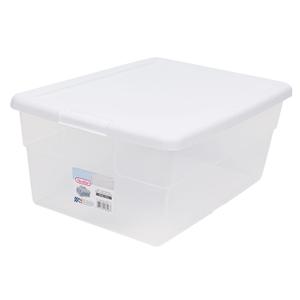 Sterilite 42.5cm x 30.2cm x 17.8 cm is no lid