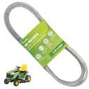 GX20072 Mower Deck Belt Compatible with John Deere 42 inch L110 D110 D130 100 Series Lawn Mower GY20570 - Aramid Cord, 1/2" X 104"