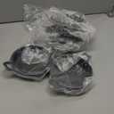 Mini Cast Iron Skillets 5 x 5 x 1.3 Inch Cast Iron Pan Small Ramekin Set Black Casserole Dish Cookware Oven Safe Mini Skillets for Kitchen Indoor Outdoor Picnic (6 Pack)