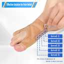 XL Bunion Corrector for Large Wide Feet - Hallux Valgus & Tailors Bunion Discomfort Relief Splint, Adjustable Toe Straightener Fits Work Boots & Wide Shoes for All Day Wear Men & Women