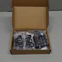 Grip Strength Tester Hand Dynamometer - Grip Strength Trainer Electronic Hand Gripper Strengthener Wrist Exerciser Meter Digital Training Gauge 265 Lbs / 120 Kgs for Sport School Home Use (Black)