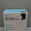 Tastyle Mini Hot and Iced Coffee Maker Single Serve, for K Cup and Ground, 6 to 14 Oz Brew Sizes, with Recipe Book, for Home, Travel, RV, Office and Dorm, Classic Black (2.0 Version)