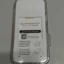 Miracase for iPhone 16 Pro Max Case 6.9'', [Bubble Free] Full-Body Bumper Phone case with Built-in Full Glass Screen &Lens Protector,Compatible with MagSafe,Drop Proof 16 Pro Max Cover,Clear Glitter