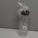 Clear Plastic Water Pitchers Carafes with Flip top Black Lids 34 OZ Heavy Duty Beverage Pitcher Jug for Juice or iced Coffee Great for Mimosa bar Restuarants ot Schools Pack of 2