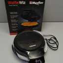 Mueller Heart 5 Waffle Maker, Waffle Iron, Adjustable Browning Control & Nonstick, Cool Touch Handle, Easy to Clean, Small Kitchen Appliances