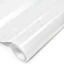 White Glitter HTV Heat Transfer Vinyl, 12" x 8ft lron on Vinyl, for T-Shirt Ironing, Vinyl HTV Easy to Cut and Weed, The Best Choice for DIY Creativity